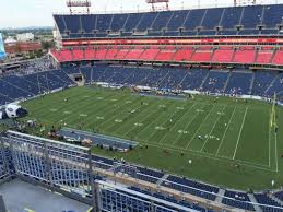 nissan stadium section 331 row k seat 9 tennessee titans