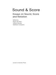 Juegos para pintar muecas / juegos gratis para col. Essays On Sound Score And Notation Sheet Music Composers