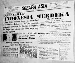 Penyebarluasan berita proklamasi ini sangat penting untuk dilakukan untuk mendapatkan pengakuan dari rakyat sendiri penyebaran berita proklamasi kemerdekaan indonesia ini sendiri berawal dari pesan drs. Surat Kabar Yang Menyebarkan Berita Proklamasi