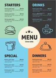 Once you have downloaded the template you will be able to open in indesign and make changes to it. 30 Catering Menu Templates Free Design Sample Ideas