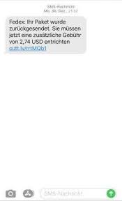 År 1994 designades fedex nya logga som döljer en pil mellan. Phishing Sms Im Namen Von Paketdiensten Im Umlauf Computerworld Ch