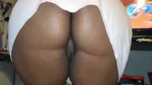 Upskirt No Panties Cameltoe Magic View from Behind Through Thick Booty  Cheeks - Must Watch