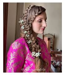 It will enhance your beauty and make your look voluminous. Engagement Hairstyles For Indian Brides Don T Miss These All