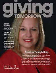 Giving Tomorrow Magazine Archives