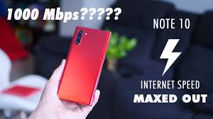 Saat koneksi internet wifi lemot, kamu harus ketahui apa masalahnya. Galaxy Note 10 Get Crazy Internet Speeds Youtube