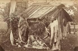 No Title Victorian Aborigines And Hunting Implements Fred Kruger Ngv Australian Aboriginal History Aboriginal History Australian Aboriginals