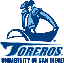San Diego Toreros Primary Logo University Of San Diego San Diego San