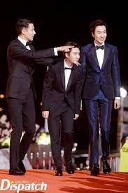 His other notable works include here he comes, it's okay, it's love, puck!, the sound of your heart, live, confession, and collective invention. Do Is In The Middle Of The Tall Guys Jo In Sung And Lee Kwang Soo In Drama Its Okay Its Love Do