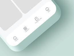 Tab Switching Effect By 𝙟𝙚𝙧𝙚𝙫𝙤𝙣 Dribbble Dribbble Health App Design App Icon Design Ios App Design