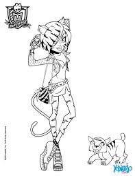 Ella tiene un estilo particular porque le encanta mezclar estilos asociados con. Dibujos Monster High Para Colorear Toralei Stripe Monster High Para Colorear Dibujos Para Imprimir Dibujos Para Colorear