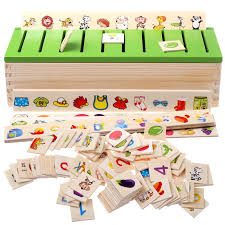 Toddlers are developing their concentration, memory, and problem solving skills while playing with puzzles. Toys Games Educational Toys Toddler Kids Early Development Educational Toys Category Sorting Puzzle Box