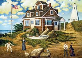 With our hundreds of puzzles, we supply puzzles of piece counts from 25 pieces to over 3,000 pieces but we also carry different types of puzzles from 3d. Toys Hobbies Jigsaw Charles Wysocki Hawkriver Hollow 300 Large Piece Jigsaw Puzzle Buffalo Games New