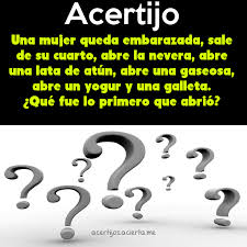 Acertijos fáciles, acertijos difíciles, acertijos matemáticos y todo tipo de acertijos para crear y compartir. Acertijos Con Respuesta Facebook