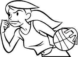 The winner is the team who score the highest point. Coloring Pages Of Girl Basketball Players Novocom Top