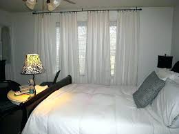 For every color room and every style, there's always a type of curtain to go with it. White Bedroom Curtains Blackout Atmosphere Ideas Curtain Rod Pocket For Burlap Taupe Apppie Org