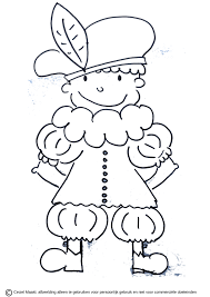 Gratis Te Printen Slabloon Voor Een Krijtstifttekening Raamtekening Voor Piet Piet Sinterklaas Krijtstiftte Sinterklaas Knutselen Sinterklaas Kleurplaten