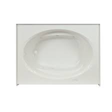 Alcove tubs, like the jacuzzi signature whirlpool bathtub, are surrounded by walls on three out of four sides. Jacuzzi Signature 60 X 42 Alcove Whirlpool Bathtub Perigold