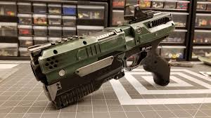 Introducing all new blasters from nerf, inspired from the game fortnite! Kronos Paintjob Scratch Built Red Dot Nerf