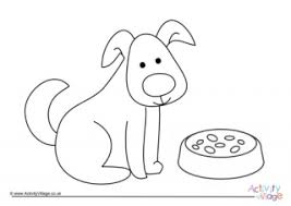 The very last coloring page is not a dog! Year Of The Dog Colouring Pages