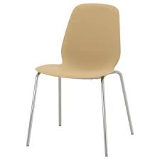 Leifarne Chair Dark Yellow Broringe Chrome Plated Ikea In 2020 Ikea Chair Cafe Chairs