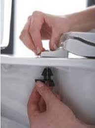 How to install a kohler toilet. Install A Toilet Seat With Quick Attach Hardware Kohler