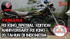 Banyak penilaian dari masyarakat sekitar bahwa motor itu ialah motor kuno yang mempunyai power tenaga tinggi. Tips Membeli Yamaha Rx King Spesial Edition Tahun 2003 Anniversary Rx King 20 Tahun Youtube
