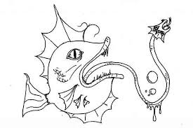 Free monster coloring pages for boys and girls. Hideous Sea Monster Coloring Page Kids Play Color Monster Coloring Pages Sea Monsters Coloring Pages