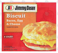 1 50 1 Jimmy Dean Frozen Sandwiches Coupon Bacon Egg And Cheese Biscuit Sandwich Bacon