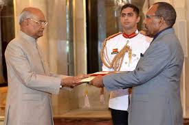 Compare international money transfer services and save on exchange rates and fees. The High Commissioner Designate Of Papua New Guinea Paulias Korni Presenting His Credentials To The President Ram Nath Kovind Sarkaritel Com