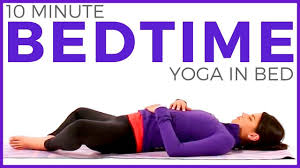 relaxing bedtime yoga routine