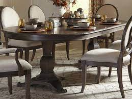 A R T Furniture Oval Table Dining Double Pedestal Dining Table Pedestal Dining Table