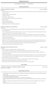 Listing the right skills in the right way is a little bit trickier. Regional Property Manager Resume Sample Mintresume