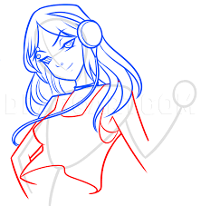 Welcome back to another lesson, this time i will be showing you all how to draw an anime girl, step by. Anime Girl Drawing Lesson Coloring Page Trace Drawing