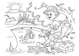 On pourrait croire que dessiner ne s'apprend pas, que l'on a le don ou que l'on ne l'a pas. Coloriage Peche A La Ligne Dessin Dessin Gratuit A Imprimer