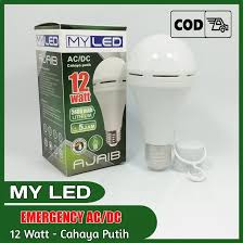 Disini saya akan membahas tentang. Myled Ajaib Lampu Led Emergency Ac Dc 12 Watt Cahaya Putih Lazada Indonesia