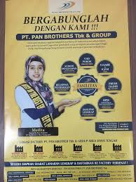 The garment holdings company are supported by a more than 20,000 strong skilled workforce and expert management team in year 2014, with scope to. Lowongan Kerja Pt Pan Brothers Tbk Sragen Facebook