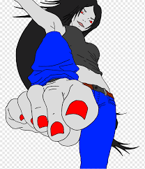 Marceline the Vampire Queen Foot Art Sole, mandrill, mammal, hand,  vertebrate png | PNGWing