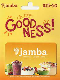 Maybe you would like to learn more about one of these? Amazon Com Jamba Juice Gift Card 25 Gift Cards