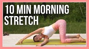 Yoga for focus and productivity! 10 Min Morning Yoga Full Body Stretch