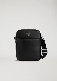 Votre sélection versace jeans couture. Sac A Bandouliere En Cuir Liege Et Imprime Homme Emporio Armani