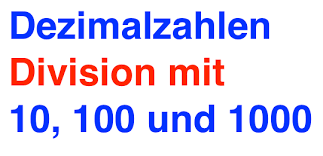 The multiplication sign, also known as the times sign or the dimension sign, is the symbol ×, used in mathematics to denote the multiplication operation and its resulting product. Dezimalzahlen Mit 10 100 1000 Dividieren Www Mein Lernen At