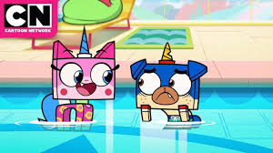 Unikitty Pool Party Cartoon Network Party Cartoon Unikitty Cartoon Network