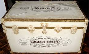 To recover the original state of the metal, the best way is to use a wire brush with the drill to polish the oxide layer. 18 Diy Vintage Luggage And Trunk Ideas The Graphics Fairy