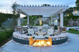 1 at the shrine in the first furnace room; Sunken Patio Cover La Jolla Torrey Pines Landscape Company San Diego Landscape Design Build Maintenance