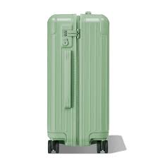 Essential Cabin Lightweight Carry On Suitcase Bamboo Green Rimowa