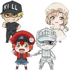 Tv Anime Cells At Work Announces July 7 Premiere Four Additional Cast Op Song Perfomers Anime Chibi Anime Chibi