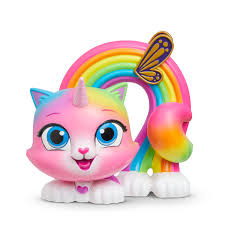 Created and produced by funrise, rainbow butterfly unicorn kitty is animated tv series about a spirited and.which color is your favorite? Rainbow Butterfly Unicorn Kitty Groovin Rainbow Bobble Head Walmart Com Walmart Com