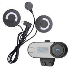Sales Price 1 Pcs Bt Helmet Bluetooth Interphone Motorcycle Headset Intercom With Lcd Screen Fm Radi Motorcycle Headsets Bluetooth Motorcycle Helmet Headset
