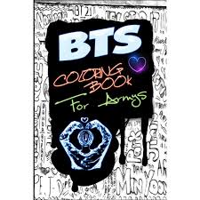 Clipart.email a perfect place for clip art for not just for teachers, students and presenter, however for everyone. Bts Coloring Book For Armys For Stress Relief Jungkook Jimin V Taehyung Suga Jin Rm J