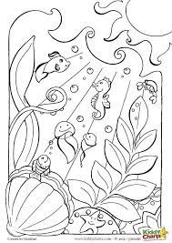 This week i put coloring together with spelling/language arts. Ocean Coloring Pages For Kids And Adults